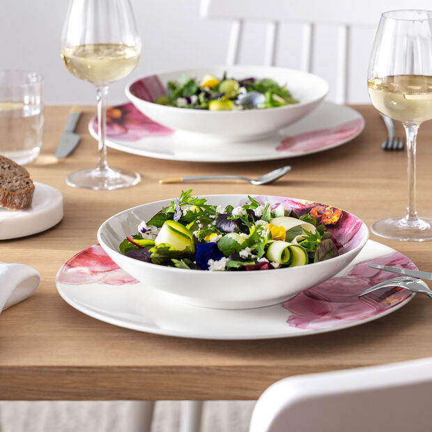 Rosengarten – Buffet-Teller Coupe (2er-Set)