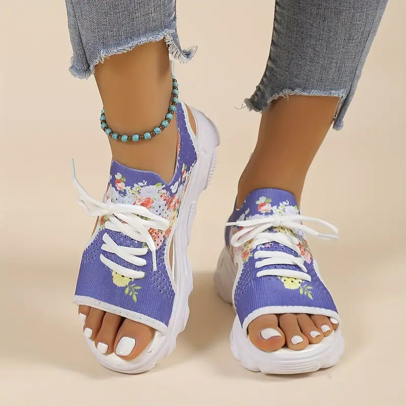 š„LETZTER TAG 60% RABATTš„-DAMEN-WEDGES-SANDALEN