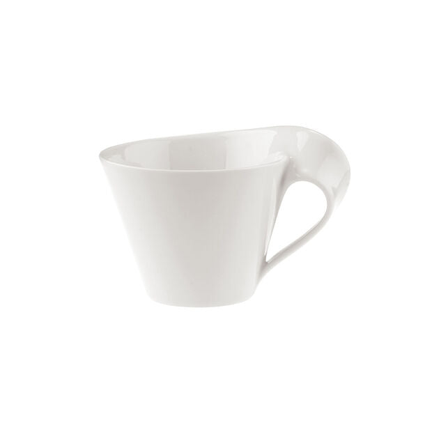 New Wave Caffe - Weiße Kaffeetasse (6er Set)