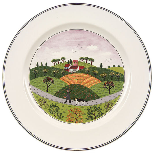 Design Naif - Speiseteller Jäger (6er-Set)