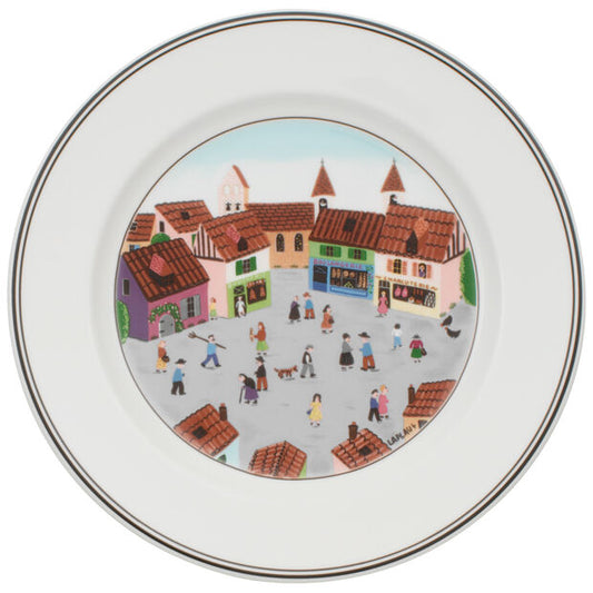 Design Naif - Salatteller Village (6er Set)