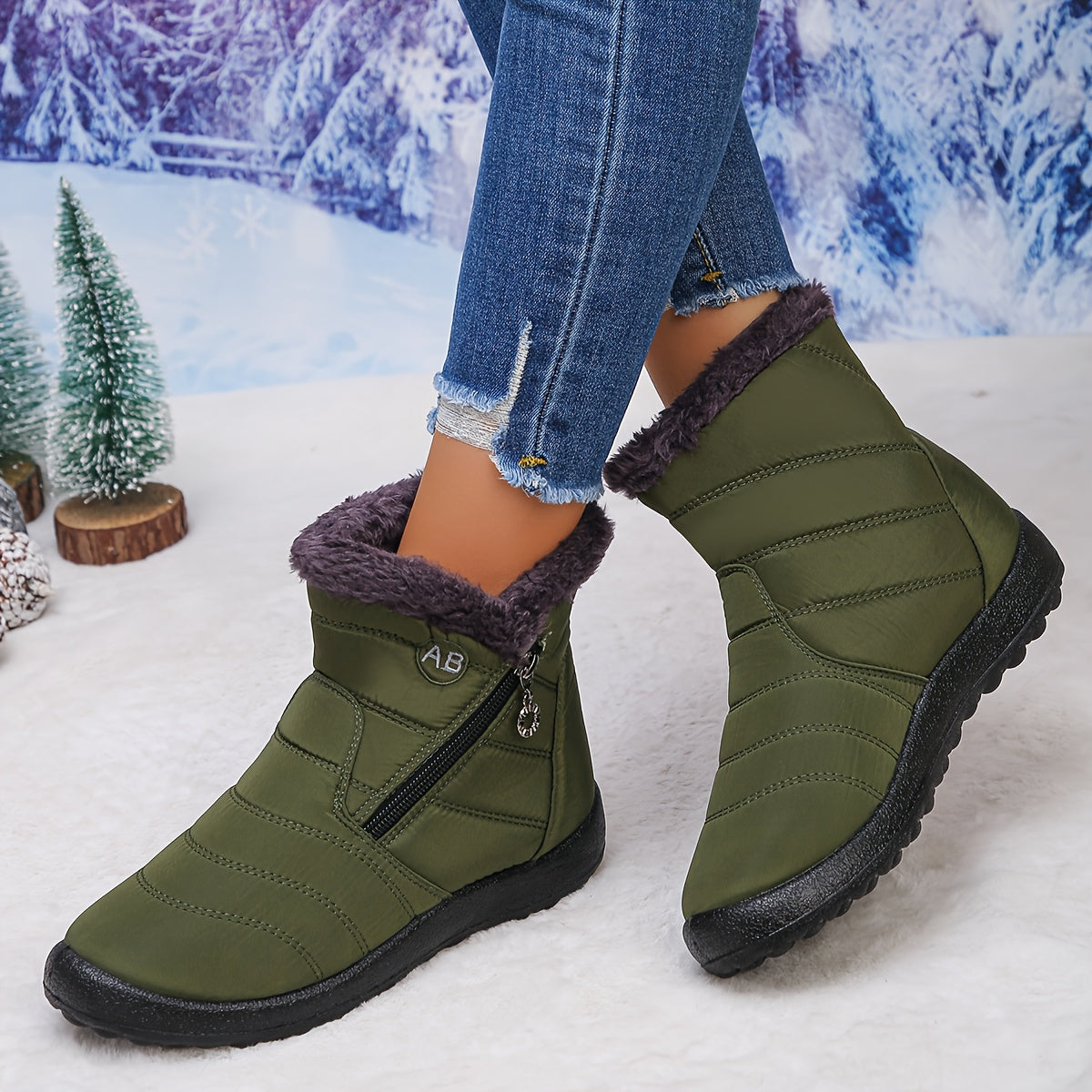 🔥Ultimo Giorno Promozione Sconto 50% - Stivali Ortpedici Invernali Comodi Impermeabili Antiscivolo da Donna