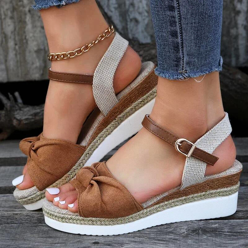 SANDALO CON ZEPPA BOHO BLISS