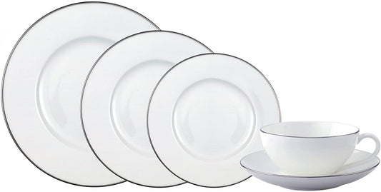 Anmut Platinum No1 - 5-teiliges Tafelservice