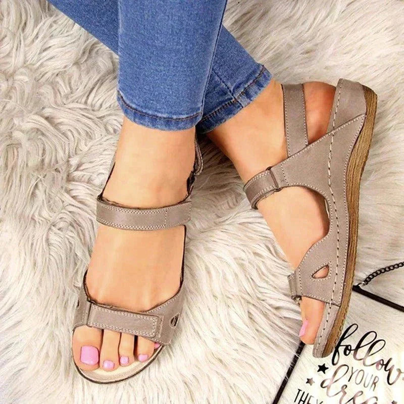 🔥Ultimo Giorno Promozione 50% DI SCONTO - Sandali Ortopedici Retro Comfort 2024