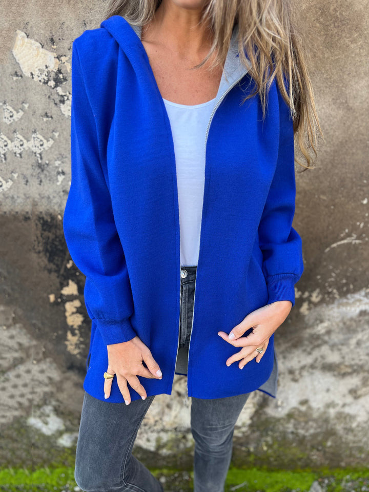 SVENDITA FINALE🔥 Giacca Casual a Maniche Lunghe con Cerniera e Collo Rotondo