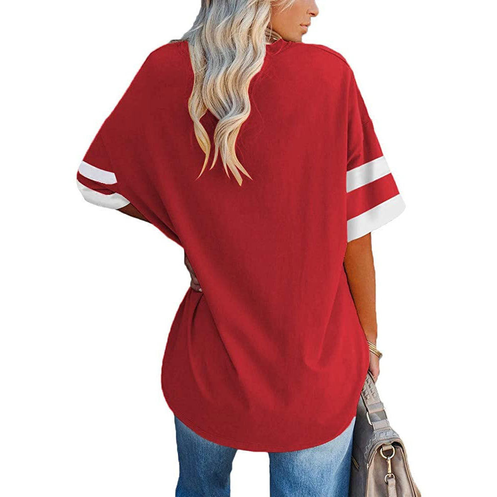 🔥Up to 69% OFF Today🔥Women Summer 2025 Tops 20 Colors Casual V-neck T-shirts