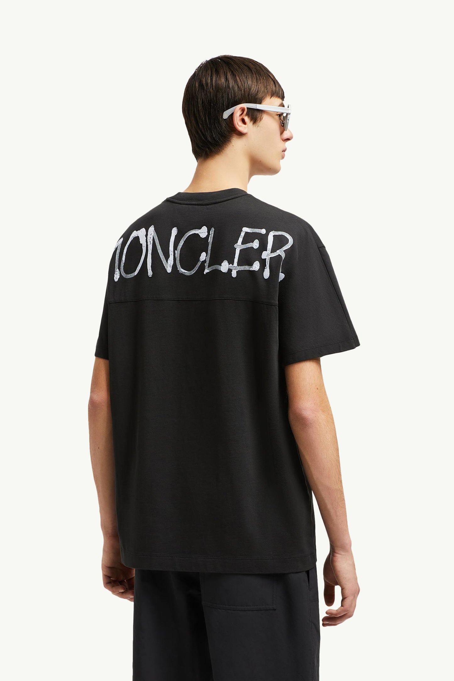 Graffiti Logo Cotton T-Shirt