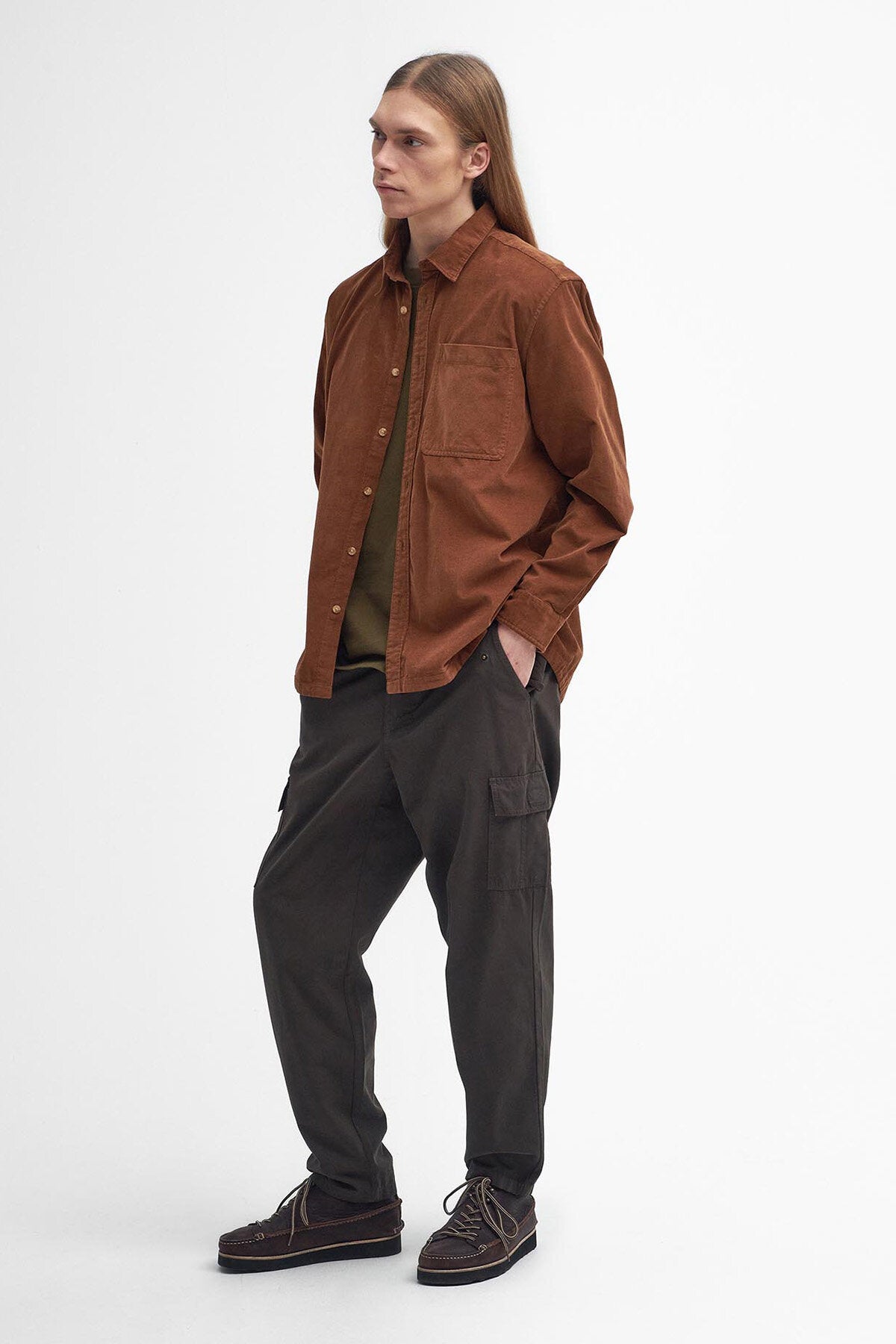Wolfwood Oversized Long-Sleeved Check Shirt