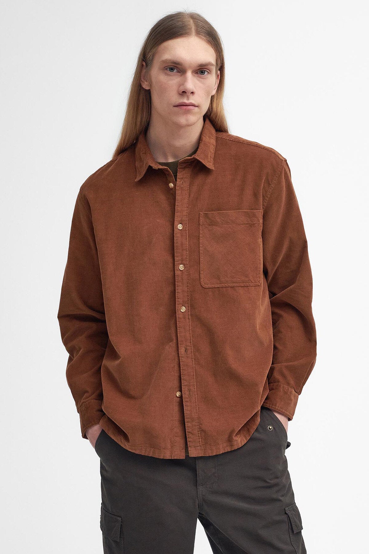 Wolfwood Oversized Long-Sleeved Check Shirt