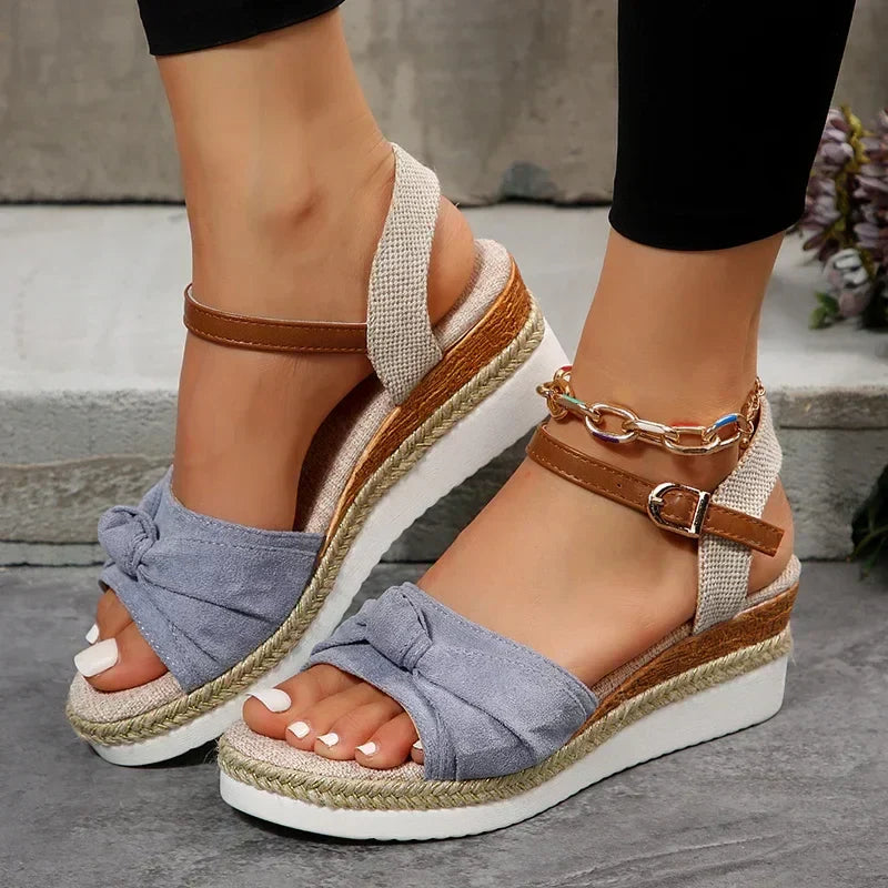 SANDALO CON ZEPPA BOHO BLISS