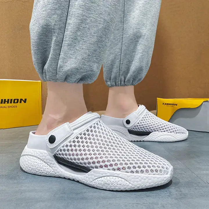 LetcloTM New Men's Orthopedic Hollow-Out Crocs / Sandals