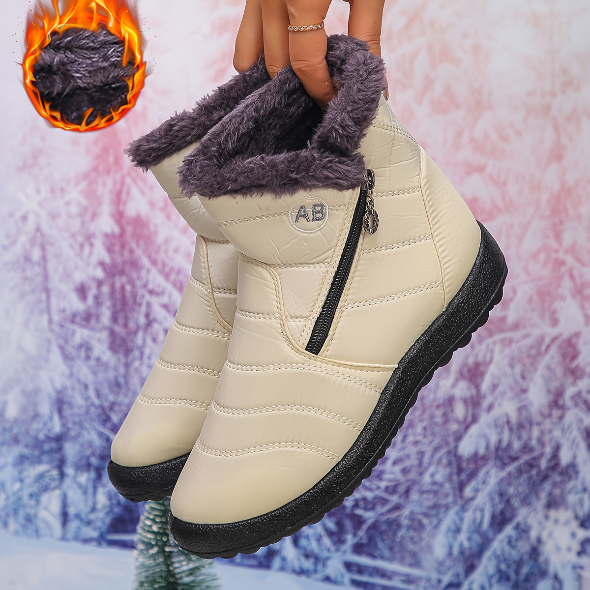 🔥Ultimo Giorno Promozione Sconto 50% - Stivali Ortpedici Invernali Comodi Impermeabili Antiscivolo da Donna
