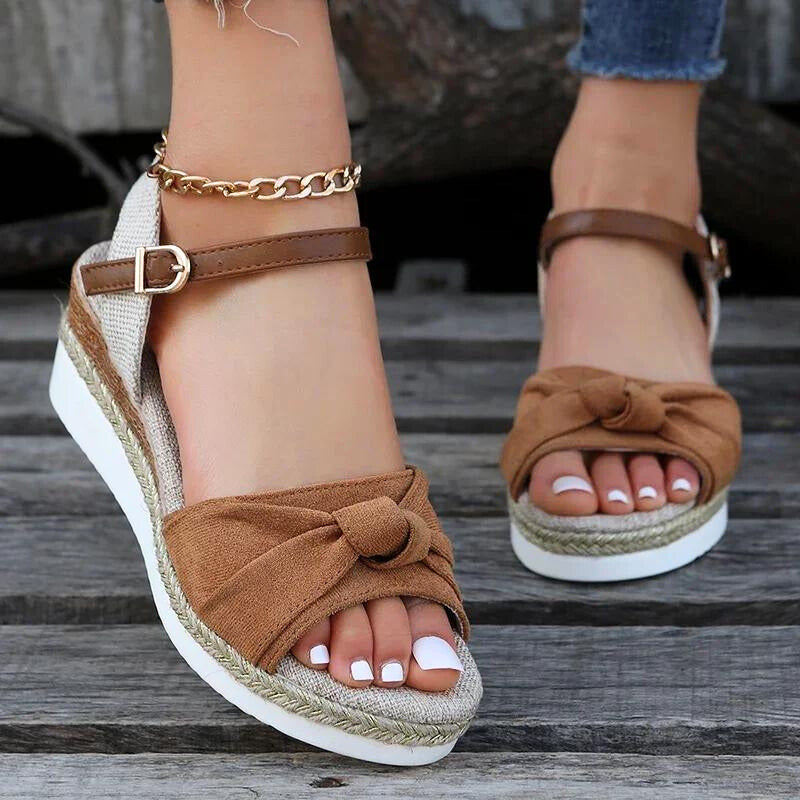 SANDALO CON ZEPPA BOHO BLISS