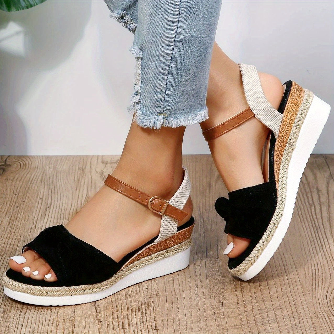 SANDALO CON ZEPPA BOHO BLISS